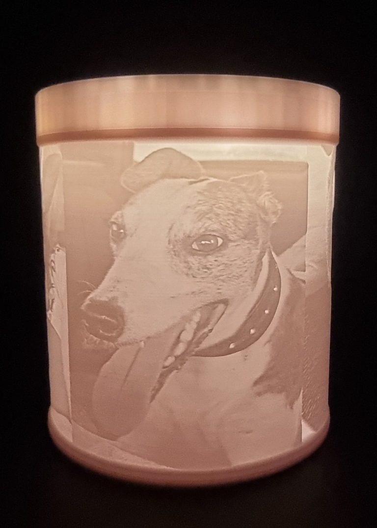 3D Foto Urne personalisiert - Foto Urne Hund - Foto Urne Haustier - Foto Urne Katze - Tier Urne 3D - Foto Urne Andenken